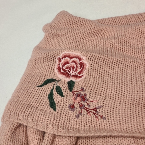 🌹Arizona Jeans Pink Rose Sweater Size 1X 🌹 - Picture 5 of 7